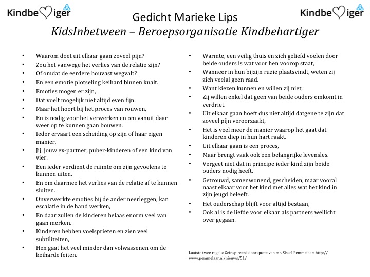 Gedicht Marieke Lips Ideale Scheiding 05022016